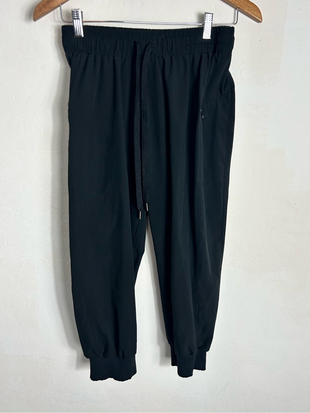 Champion Men's Black Jogger Sweatpants with Drawstring